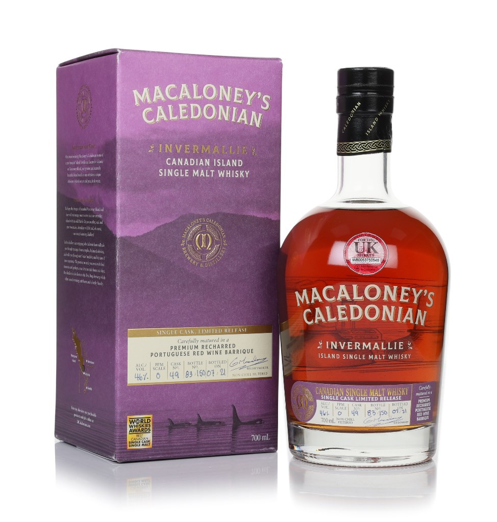 Macaloney's Caledonian (cask 49) - Invermallie Red Wine Barrique