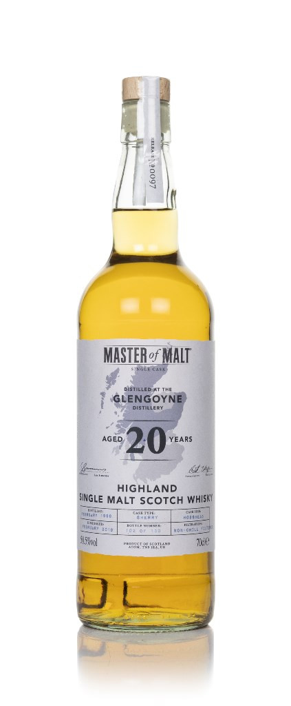 Glengoyne 20 Year Old 1999 Single Cask (Master of Malt) 70cl