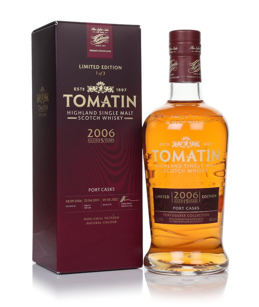 Tomatin 15 Year Old 2006 Port Cask - The Portuguese Collection 70cl