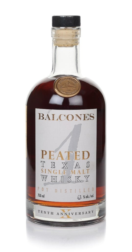 Balcones Peated Texas Single Malt - Tenth Anniversary 75cl