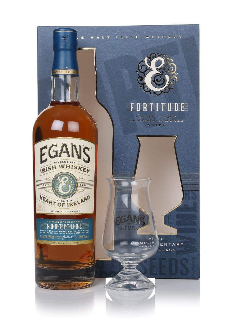 Egan's Fortitude Gift Set with Glass 70cl