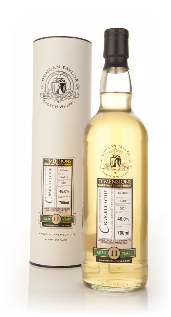 Glen Moray 15 Year Old 1994 - Dimensions (Duncan Taylor) 70cl