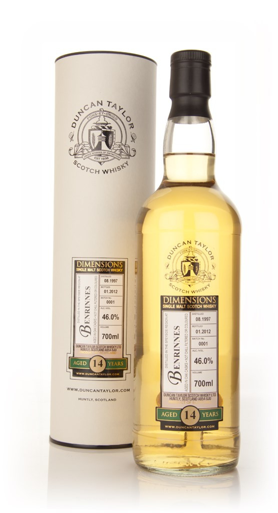 Benrinnes 14 Year Old 1997 - Dimensions (Duncan Taylor)  70cl