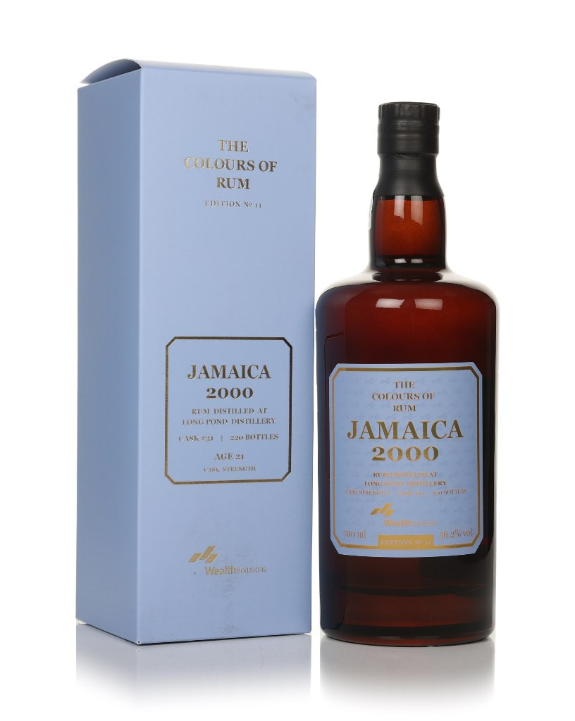 Long Pond 21 Year Old 2000 Jamaica Edition No. 11 - The Colours of Rum (Wealth Solutions) 70cl