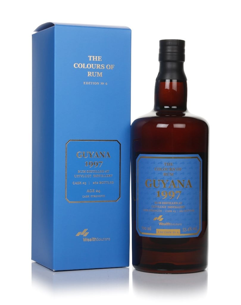 Uitvlugt 24 Year Old 1997 Guyana Edition No. 6 - The Colours of Rum (Wealth Solutions) 70cl