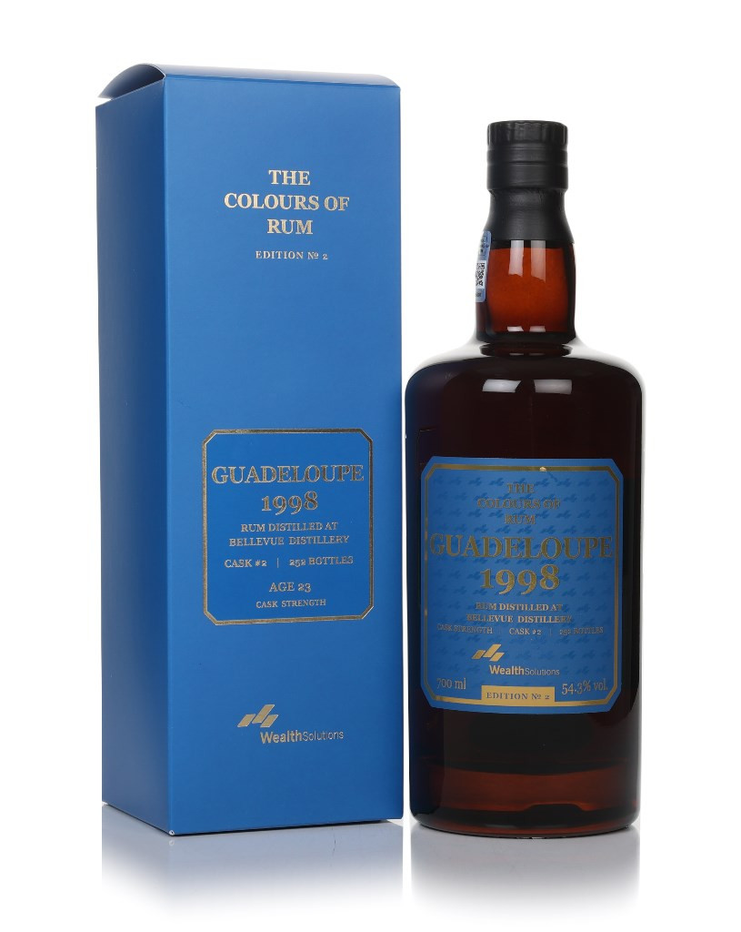 Bellevue 23 Year Old 1998 Guadeloupe Edition No. 2 - The Colours of Rum (Wealth Solutions) 70cl