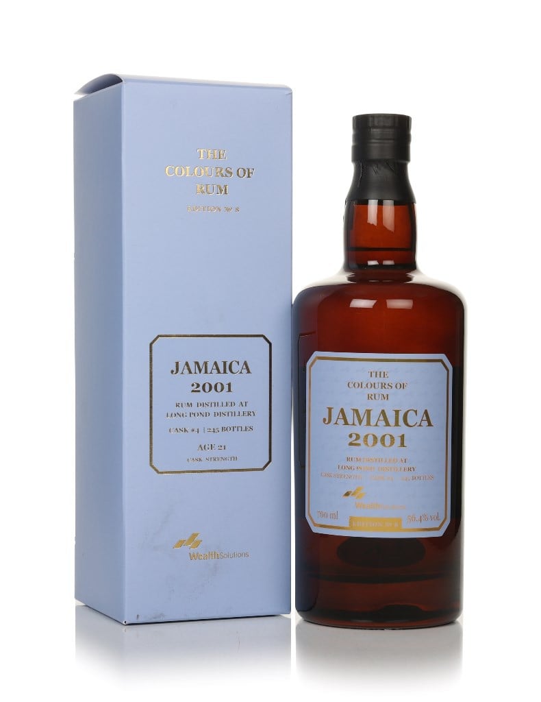 Long Pond 21 Year Old 2001 Jamaica Edition No. 8 - The Colours of Rum (Wealth Solutions) 70cl
