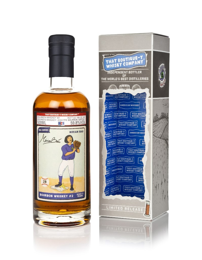 Bourbon Whiskey #2 3 Year Old (That Boutique-y Whisky Company) 50cl