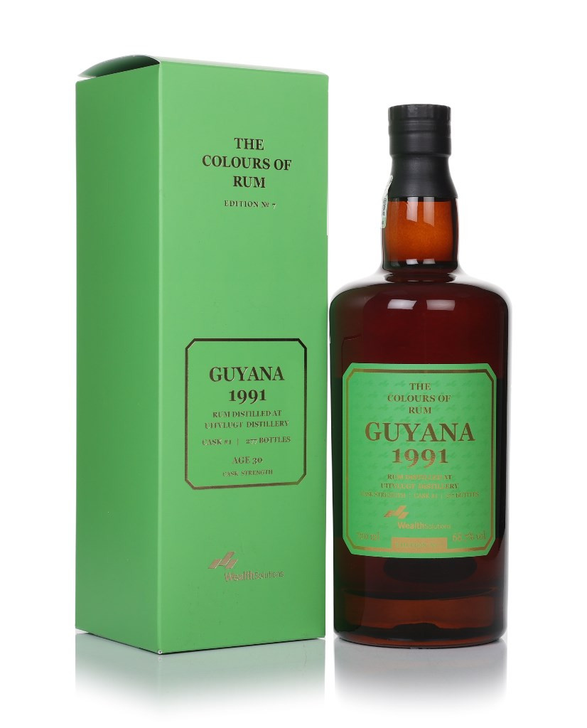 Uitvlugt 30 Year Old 1991 Guyana Edition No. 7 - The Colours of Rum (Wealth Solutions) 70cl