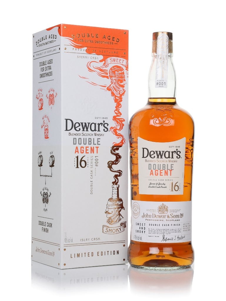 Dewar's 16 Year Old Double Agent - Sweet and Smoky (1L) 100cl