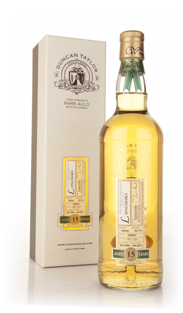 Longmorn 15 Year Old 1996 Rare Auld  70cl