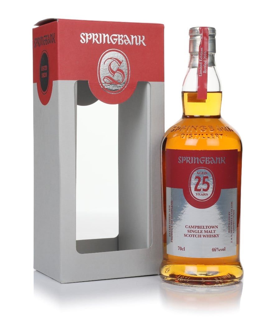 Springbank 25 Year Old (2016 Release) 70cl