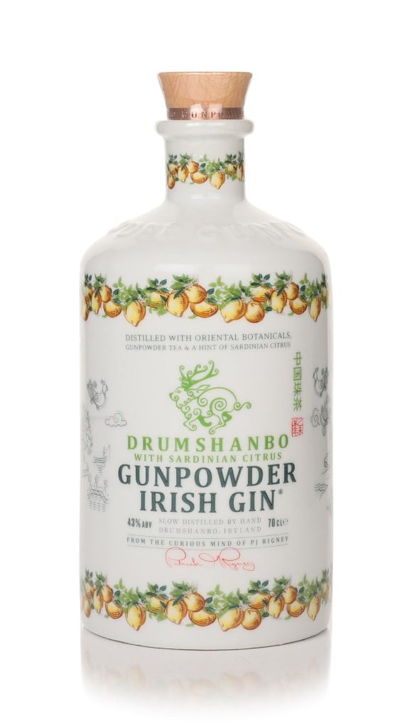 Drumshanbo Gunpowder Sardinian Citrus Ceramic 70cl
