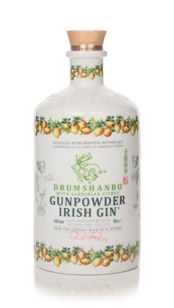 Drumshanbo Gunpowder Sardinian Citrus Ceramic 70cl