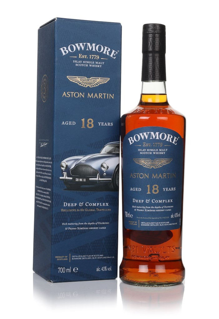 Bowmore 10 Year Old Dark & Intense - Aston Martin Edition #1 100cl