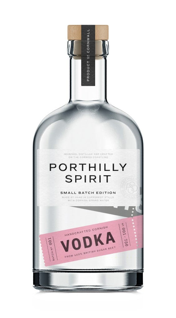 Porthilly Spirit Cornish Vodka 70cl