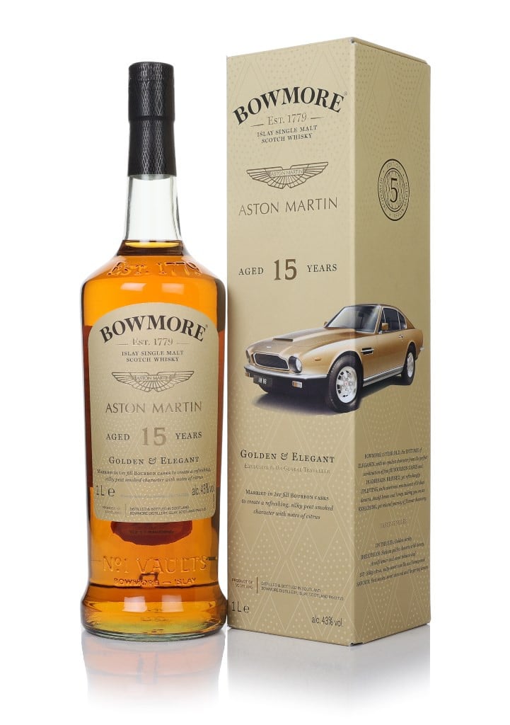 Bowmore 15 Year Old Golden & Elegant - Aston Martin Edition #5 100cl