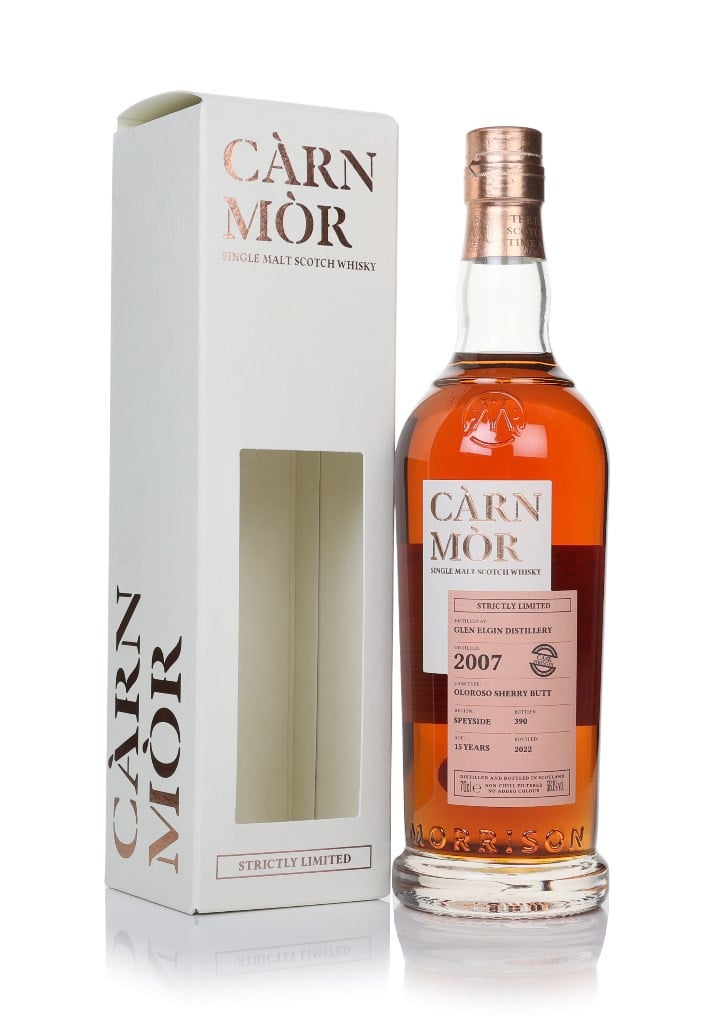 Glen Elgin 15 Year Old 2007 - Strictly Limited (Càrn Mòr) 70cl