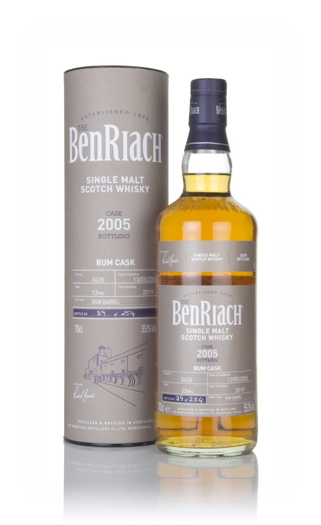 Benriach 13 Year Old 2005 (cask 3435) - Rum Cask 70cl