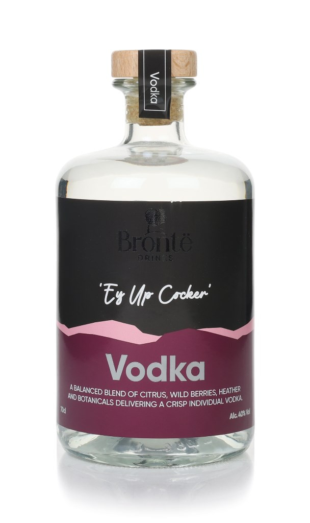 Brontë Drinks - ‘Ey Up Cocker’ Flavoured Vodka 70cl