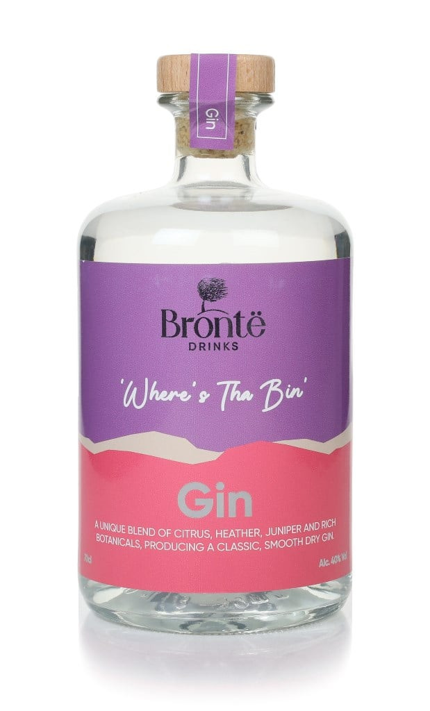 Brontë Drinks ‘Where’s Tha Bin’ Gin 70cl