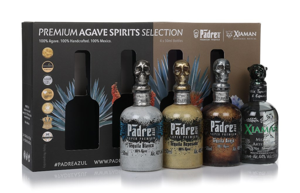 Premium Agave Spirits Selection Gift Set (4 x 5cl) 20cl