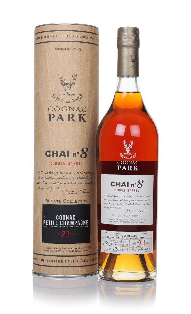 Cognac Park 21 Year Old Chai N°8 Single Barrel Petite Champagne 70cl