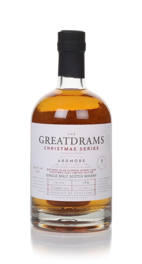 Ardmore 8 Year Old 2014 (cask GD-ARD-14) - Christmas Series (GreatDrams) 50cl