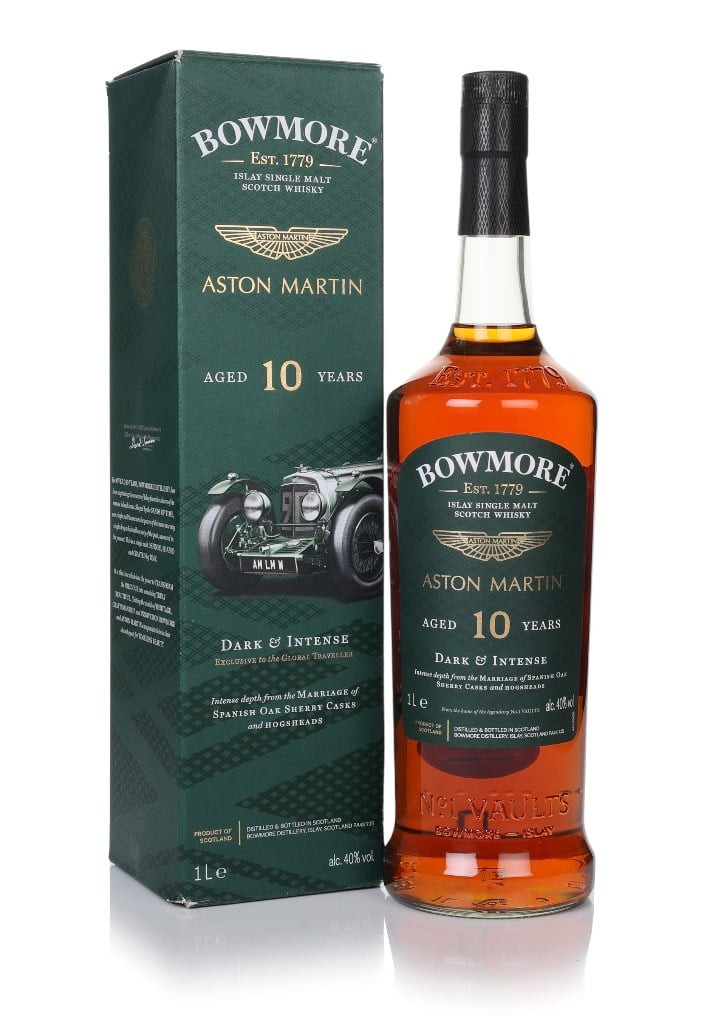 Bowmore 10 Year Old Dark & Intense - Aston Martin Edition #1 100cl