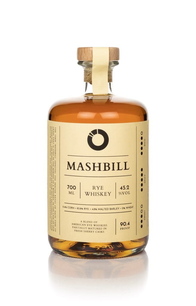 Mashbill Rye Whiskey 70cl