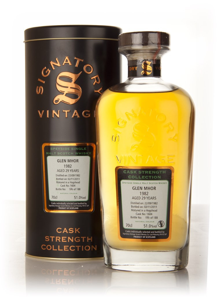 Glen Mhor 29 Year Old 1982 (cask 1604) - Cask Strength Collection (Signatory) 70cl