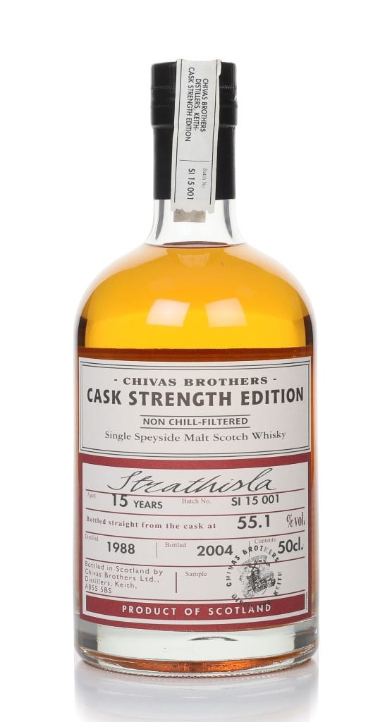 Strathisla 15 Year Old 1988 - Cask Strength Edition (Chivas Brothers) 50cl