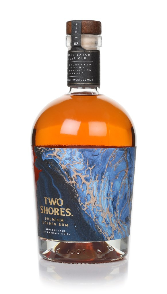 Two Shores Rum - Amarone Cask Irish Whiskey Finish 70cl