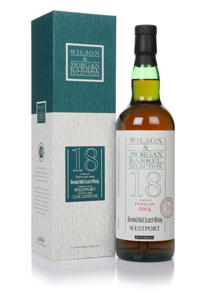 Westport 18 Year Old 2004 (bottled 2022) - Wilson & Morgan 70cl