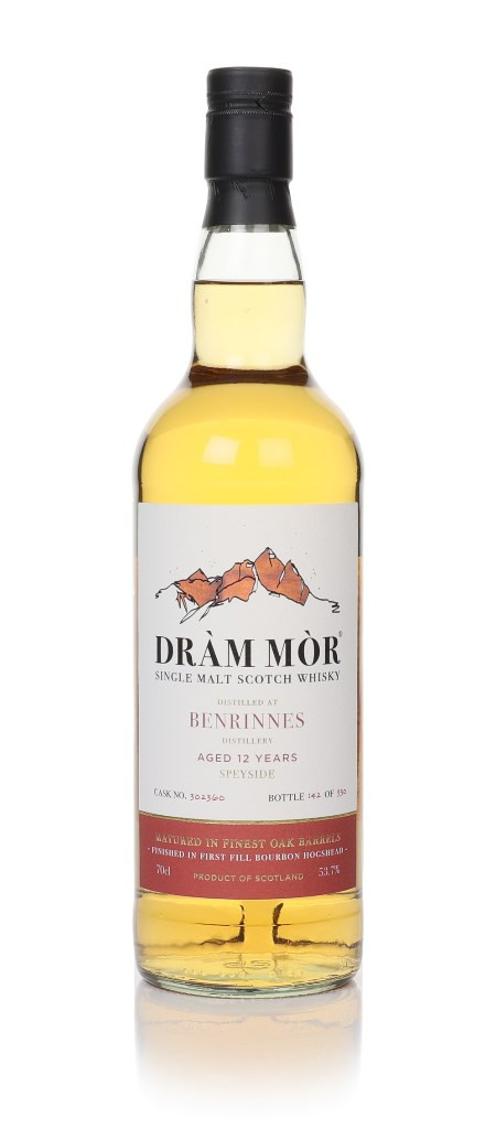 Benrinnes 12 Year Old (cask 302360) - Dràm Mòr 70cl