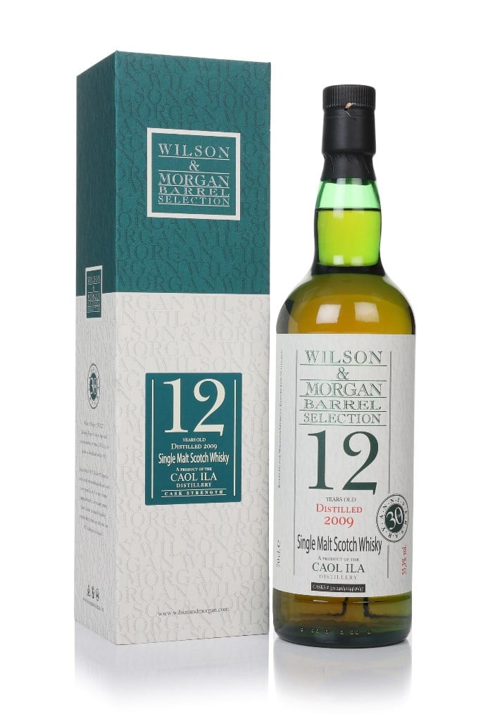Caol Ila 12 Year Old 2009 30th Anniversary - Wilson & Morgan 70cl