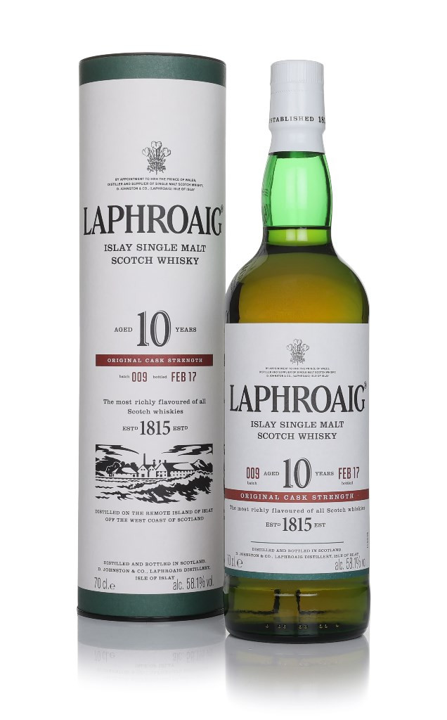 Laphroaig 10 Year Old Cask Strength Batch 009