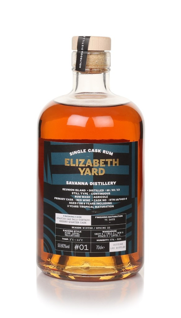 Savanna 9 Year Old 2013 (cask 16/V483-6) - Elizabeth Yard (Holyrood Distillery) 70cl