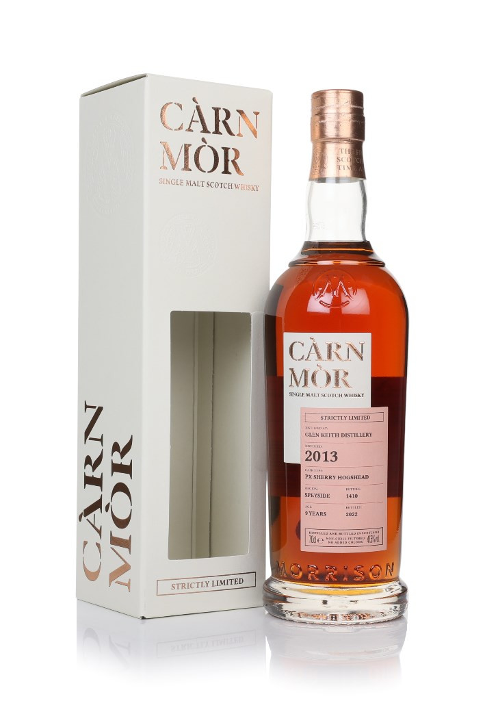 Glen Keith 9 Year Old 2013 - Strictly Limited (Càrn Mòr) 70cl