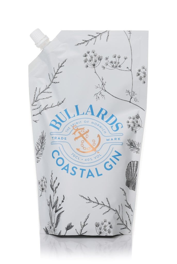 Bullards Coastal Gin Pouch 70cl
