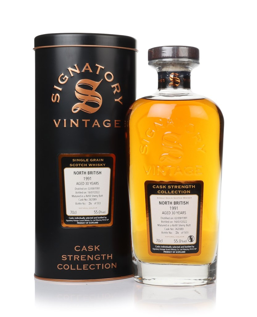 North British 30 Year Old 1991 (cask 262089) - Cask Strength Collection (Signatory) 70cl