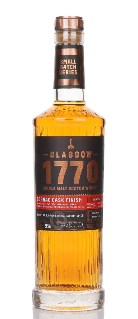 Glasgow 1770 - Cognac Cask Finish (Peated) 70cl