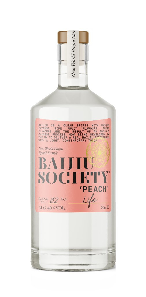 Baijiu Society - The Spirit Of Life Peach 70cl