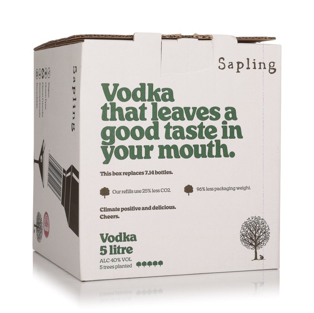 Sapling Vodka Bag in Box (5L) 500cl