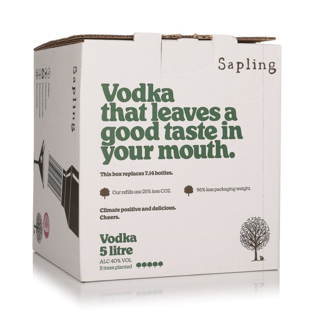 Sapling Vodka Bag in Box (5L) 500cl