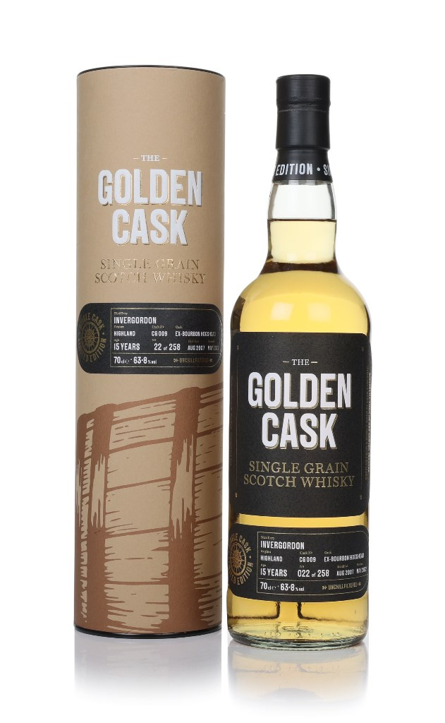 Invergordon 15 Year Old 2007 (cask CG009) - The Golden Cask (House of MacDuff) 70cl