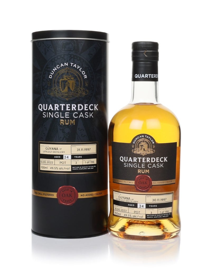 Uitvlugt 24 Year Old 1997 Guyana - Quarterdeck (Duncan Taylor) 70cl