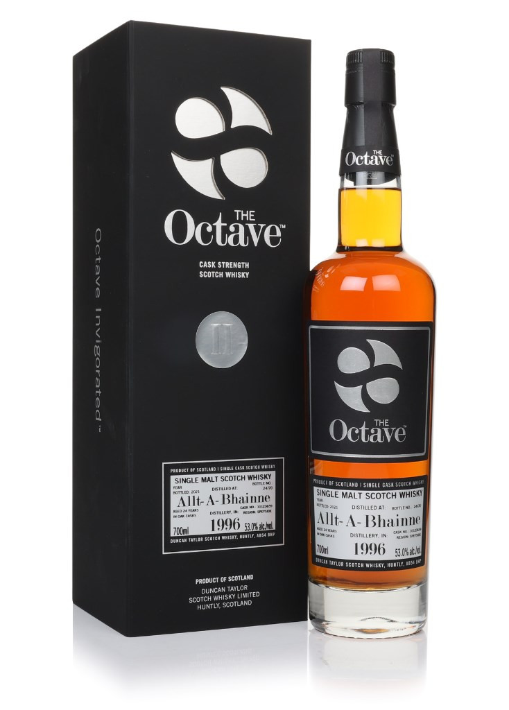 Allt-A-Bhainne 24 Year Old 1996 (cask 10123659) - The Octave (Duncan Taylor) 70cl