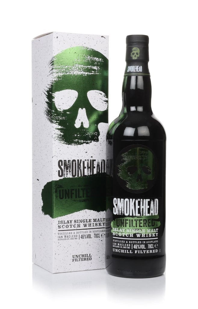 Smokehead Smokehead Unfiltered 70cl Smokehead Unfiltered 70cl 70cl • 46% 4.5 4.5