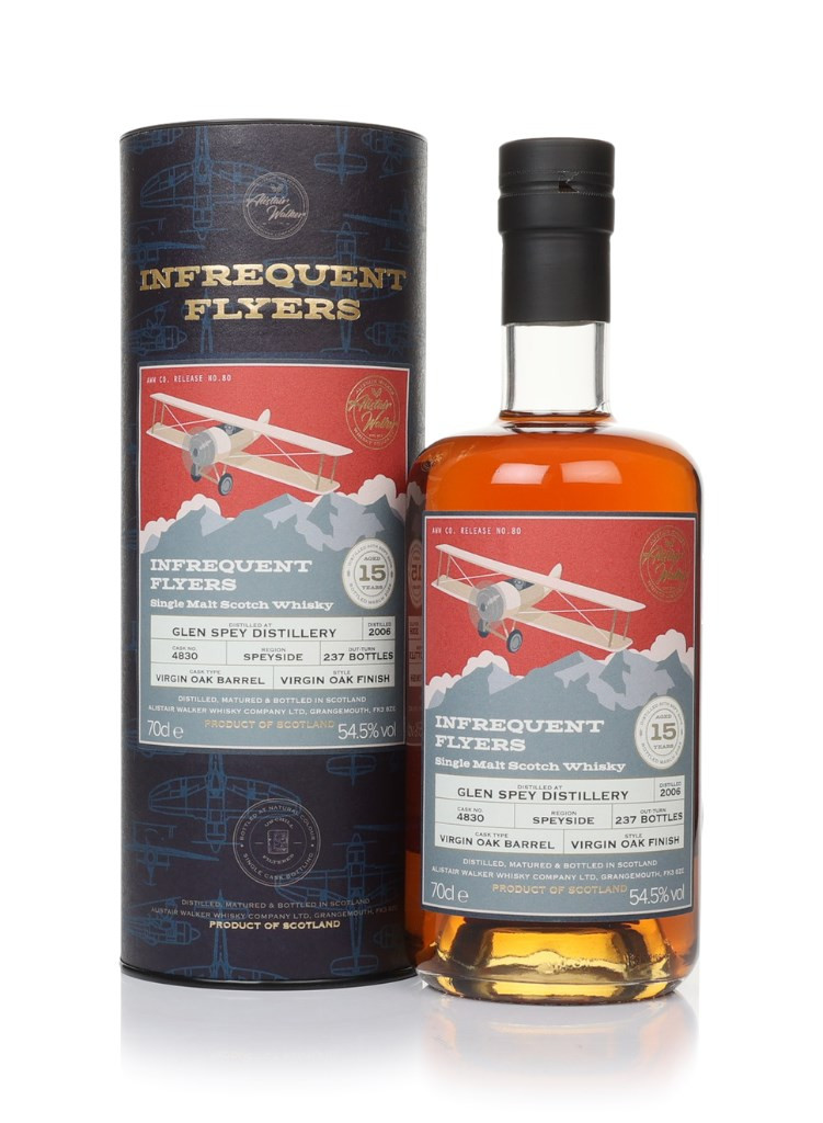 Glen Spey 15 Year Old 2006 (cask 4830) - Infrequent Flyers (Alistair Walker) 70cl